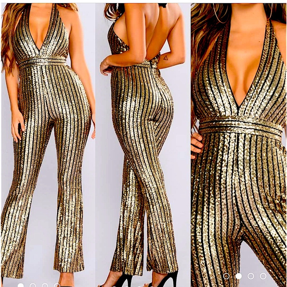 Sequins jumpsuit